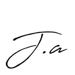 Antro_Vectra_Bolder is a professional signature style that is perfect for those who want to add a touch of class to their signature. It is also a great choice for those who want to make their signature more unique. Get J.a name to fancy signature for free. J.a signature style 7 images and pictures png