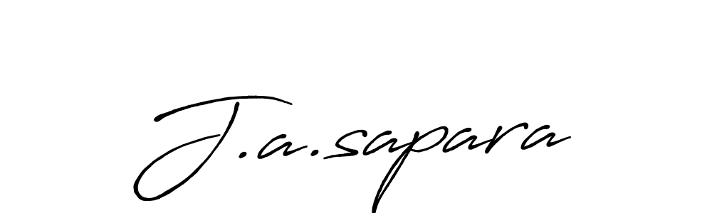 How to Draw J.a.sapara signature style? Antro_Vectra_Bolder is a latest design signature styles for name J.a.sapara. J.a.sapara signature style 7 images and pictures png