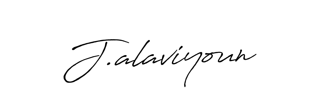 How to make J.alaviyoun signature? Antro_Vectra_Bolder is a professional autograph style. Create handwritten signature for J.alaviyoun name. J.alaviyoun signature style 7 images and pictures png