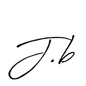 How to Draw J.b signature style? Antro_Vectra_Bolder is a latest design signature styles for name J.b. J.b signature style 7 images and pictures png