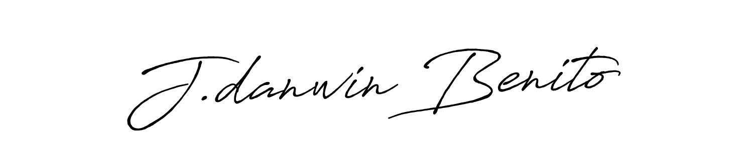 Antro_Vectra_Bolder is a professional signature style that is perfect for those who want to add a touch of class to their signature. It is also a great choice for those who want to make their signature more unique. Get J.danwin Benito name to fancy signature for free. J.danwin Benito signature style 7 images and pictures png