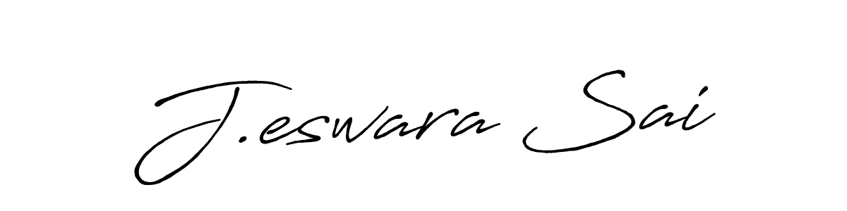 This is the best signature style for the J.eswara Sai name. Also you like these signature font (Antro_Vectra_Bolder). Mix name signature. J.eswara Sai signature style 7 images and pictures png