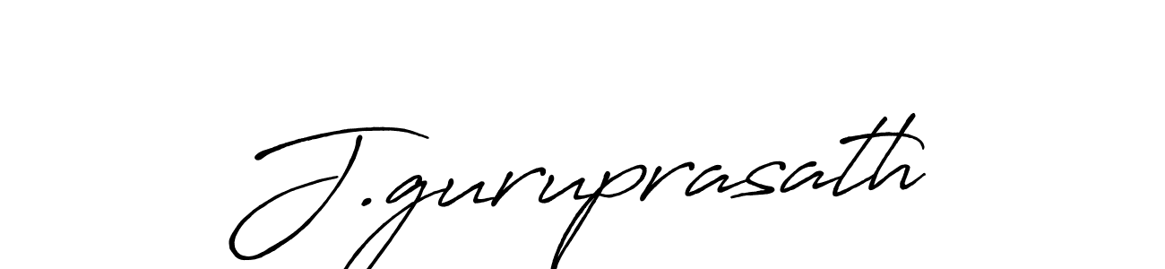 Make a short J.guruprasath signature style. Manage your documents anywhere anytime using Antro_Vectra_Bolder. Create and add eSignatures, submit forms, share and send files easily. J.guruprasath signature style 7 images and pictures png