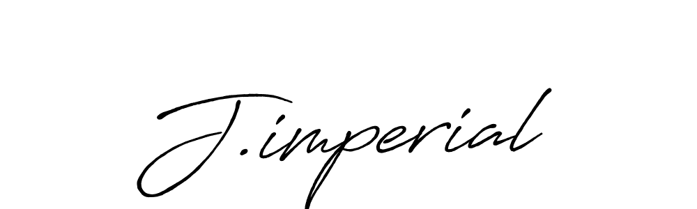 The best way (Antro_Vectra_Bolder) to make a short signature is to pick only two or three words in your name. The name J.imperial include a total of six letters. For converting this name. J.imperial signature style 7 images and pictures png