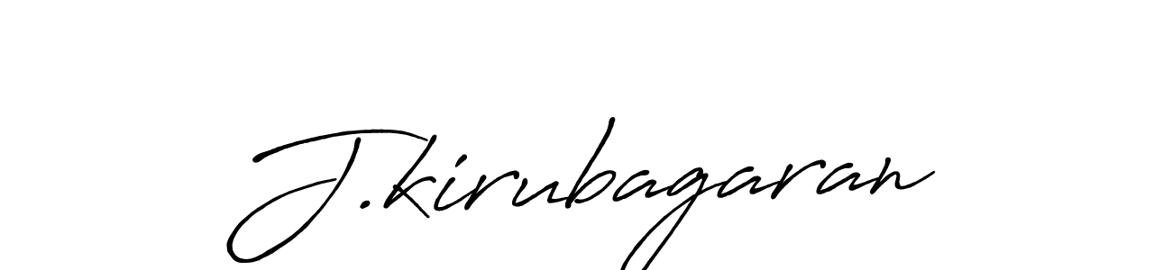 Use a signature maker to create a handwritten signature online. With this signature software, you can design (Antro_Vectra_Bolder) your own signature for name J.kirubagaran. J.kirubagaran signature style 7 images and pictures png