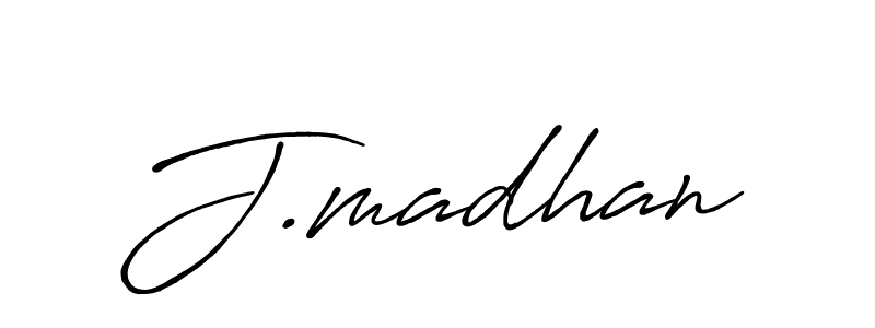 How to Draw J.madhan signature style? Antro_Vectra_Bolder is a latest design signature styles for name J.madhan. J.madhan signature style 7 images and pictures png