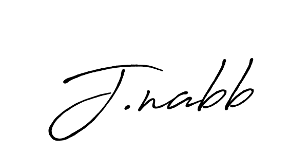 J.nabb stylish signature style. Best Handwritten Sign (Antro_Vectra_Bolder) for my name. Handwritten Signature Collection Ideas for my name J.nabb. J.nabb signature style 7 images and pictures png