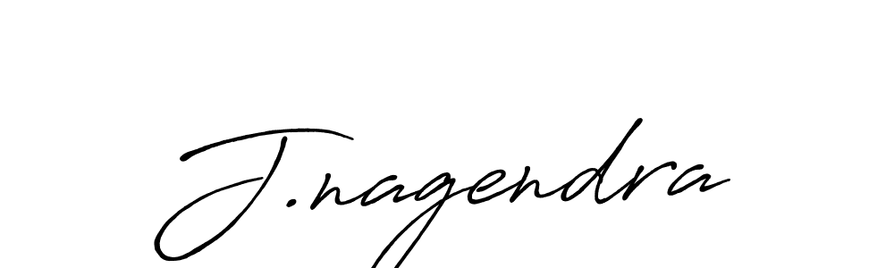 How to make J.nagendra signature? Antro_Vectra_Bolder is a professional autograph style. Create handwritten signature for J.nagendra name. J.nagendra signature style 7 images and pictures png