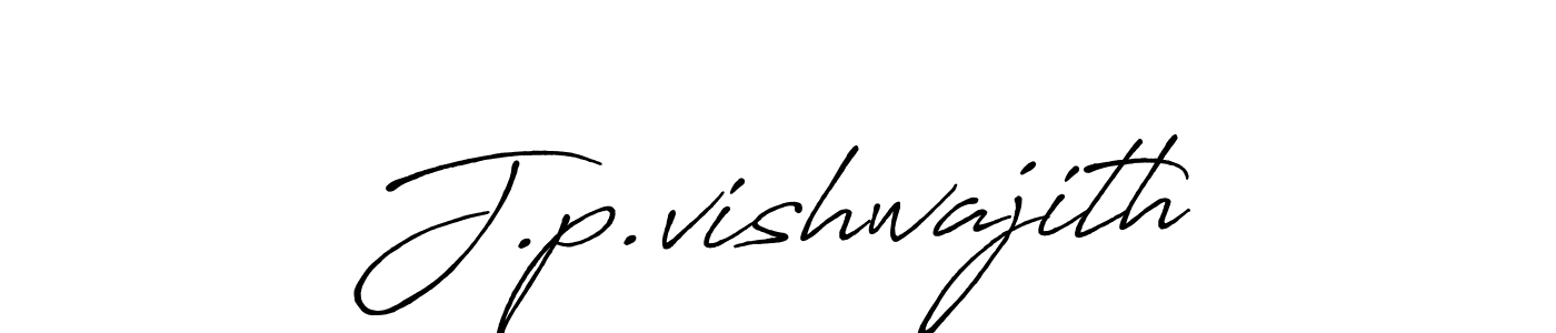 The best way (Antro_Vectra_Bolder) to make a short signature is to pick only two or three words in your name. The name J.p.vishwajith include a total of six letters. For converting this name. J.p.vishwajith signature style 7 images and pictures png