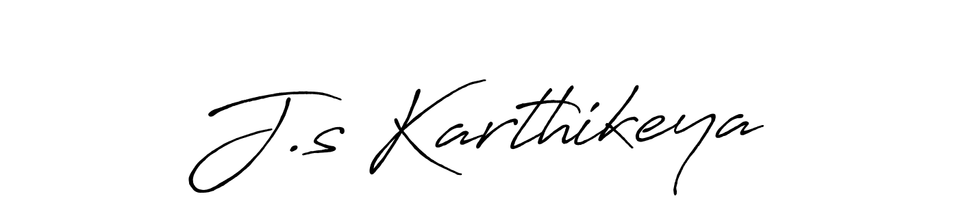 Make a beautiful signature design for name J.s Karthikeya. Use this online signature maker to create a handwritten signature for free. J.s Karthikeya signature style 7 images and pictures png