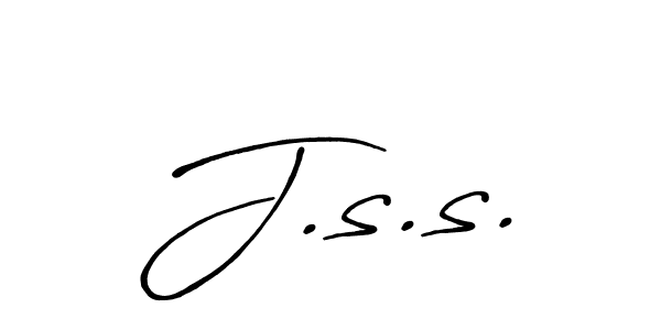 Antro_Vectra_Bolder is a professional signature style that is perfect for those who want to add a touch of class to their signature. It is also a great choice for those who want to make their signature more unique. Get J.s.s. name to fancy signature for free. J.s.s. signature style 7 images and pictures png