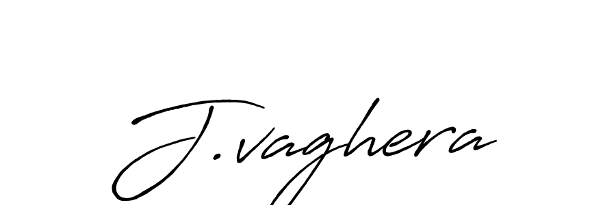 Make a beautiful signature design for name J.vaghera. With this signature (Antro_Vectra_Bolder) style, you can create a handwritten signature for free. J.vaghera signature style 7 images and pictures png