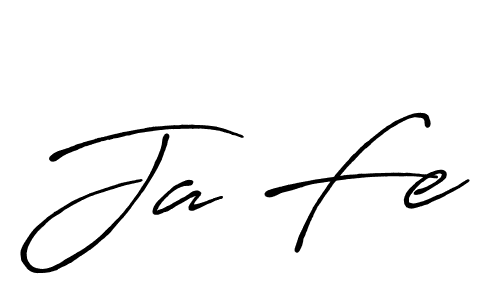 Design your own signature with our free online signature maker. With this signature software, you can create a handwritten (Antro_Vectra_Bolder) signature for name Ja Fe. Ja Fe signature style 7 images and pictures png
