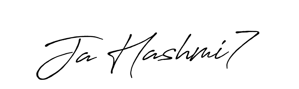 You should practise on your own different ways (Antro_Vectra_Bolder) to write your name (Ja Hashmi7) in signature. don't let someone else do it for you. Ja Hashmi7 signature style 7 images and pictures png