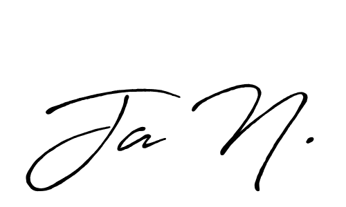 Antro_Vectra_Bolder is a professional signature style that is perfect for those who want to add a touch of class to their signature. It is also a great choice for those who want to make their signature more unique. Get Ja N. name to fancy signature for free. Ja N. signature style 7 images and pictures png