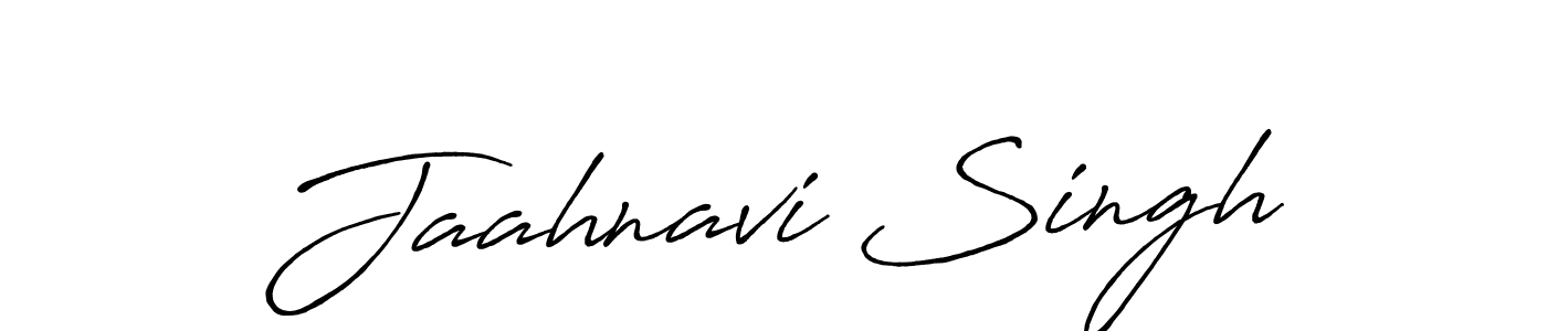 How to make Jaahnavi Singh signature? Antro_Vectra_Bolder is a professional autograph style. Create handwritten signature for Jaahnavi Singh name. Jaahnavi Singh signature style 7 images and pictures png