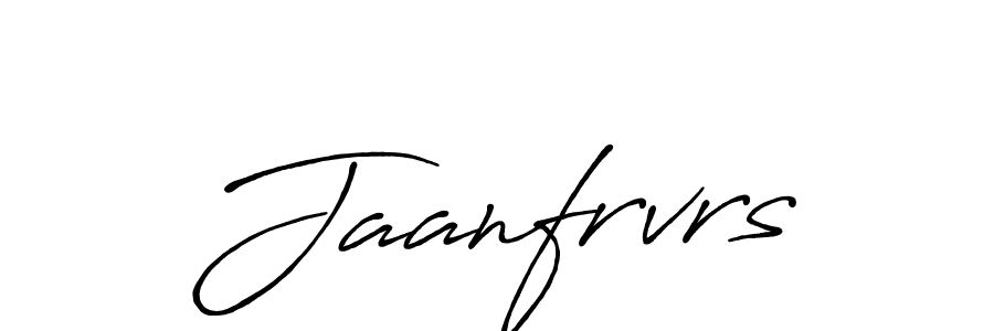 Also we have Jaanfrvrs name is the best signature style. Create professional handwritten signature collection using Antro_Vectra_Bolder autograph style. Jaanfrvrs signature style 7 images and pictures png