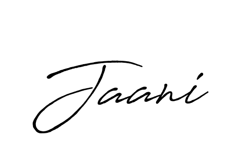 Jaani stylish signature style. Best Handwritten Sign (Antro_Vectra_Bolder) for my name. Handwritten Signature Collection Ideas for my name Jaani. Jaani signature style 7 images and pictures png