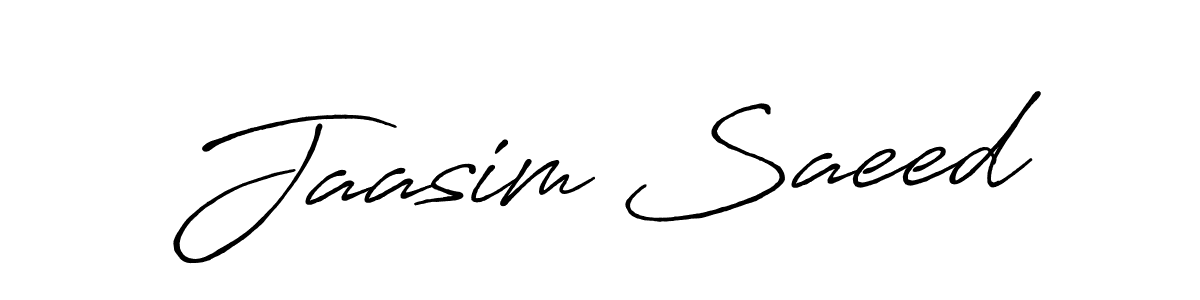 if you are searching for the best signature style for your name Jaasim Saeed. so please give up your signature search. here we have designed multiple signature styles  using Antro_Vectra_Bolder. Jaasim Saeed signature style 7 images and pictures png