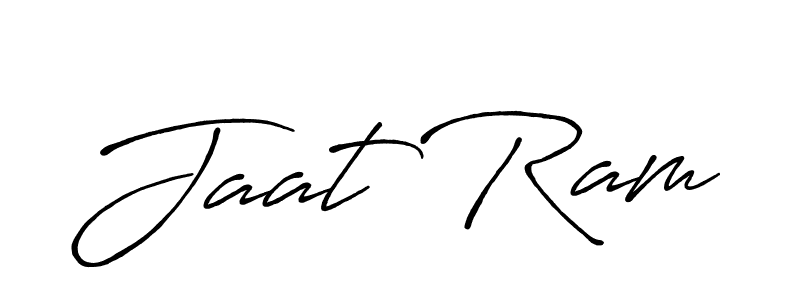 Design your own signature with our free online signature maker. With this signature software, you can create a handwritten (Antro_Vectra_Bolder) signature for name Jaat Ram. Jaat Ram signature style 7 images and pictures png