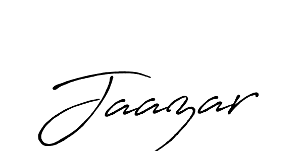 Design your own signature with our free online signature maker. With this signature software, you can create a handwritten (Antro_Vectra_Bolder) signature for name Jaazar. Jaazar signature style 7 images and pictures png