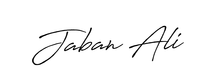 Similarly Antro_Vectra_Bolder is the best handwritten signature design. Signature creator online .You can use it as an online autograph creator for name Jaban Ali. Jaban Ali signature style 7 images and pictures png
