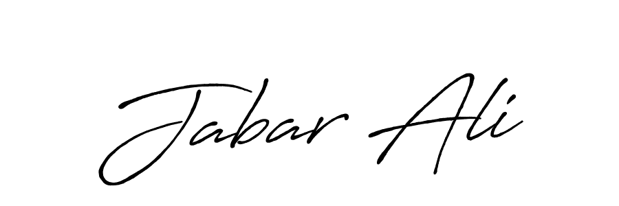 It looks lik you need a new signature style for name Jabar Ali. Design unique handwritten (Antro_Vectra_Bolder) signature with our free signature maker in just a few clicks. Jabar Ali signature style 7 images and pictures png