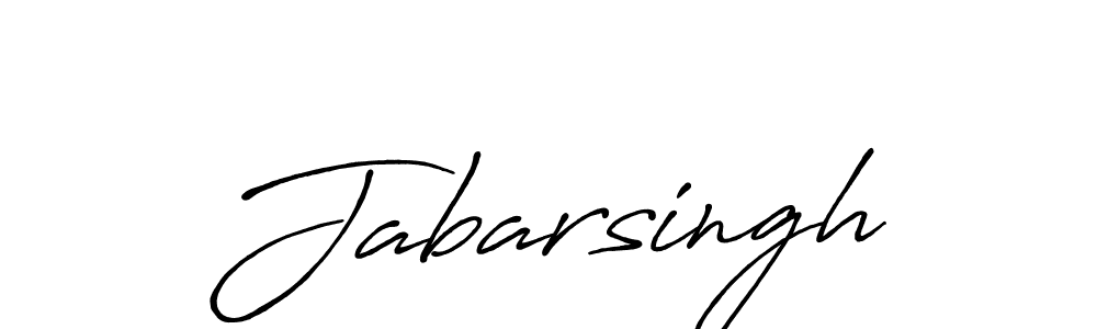 Use a signature maker to create a handwritten signature online. With this signature software, you can design (Antro_Vectra_Bolder) your own signature for name Jabarsingh. Jabarsingh signature style 7 images and pictures png