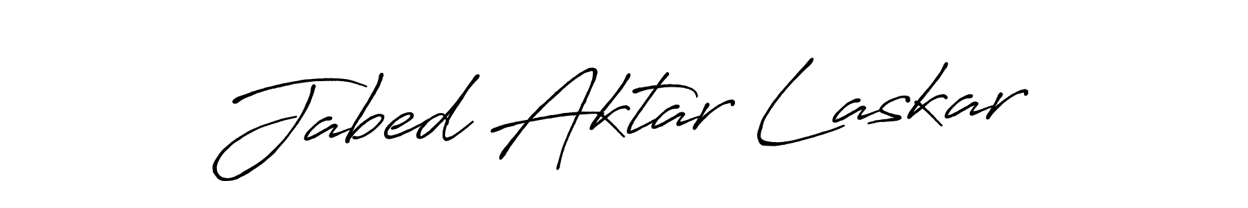 Also You can easily find your signature by using the search form. We will create Jabed Aktar Laskar name handwritten signature images for you free of cost using Antro_Vectra_Bolder sign style. Jabed Aktar Laskar signature style 7 images and pictures png