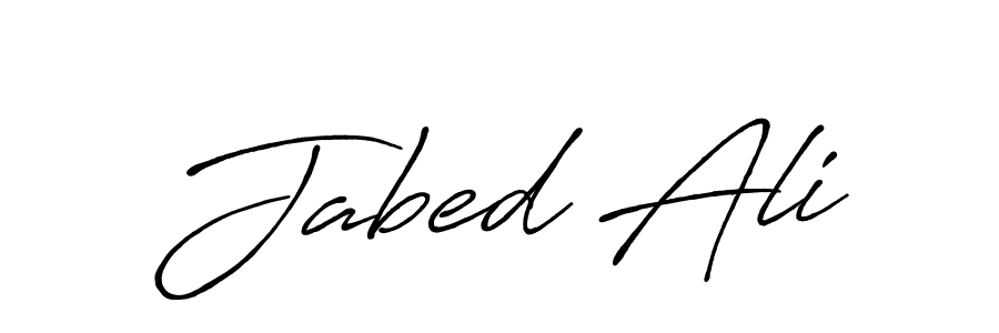 Antro_Vectra_Bolder is a professional signature style that is perfect for those who want to add a touch of class to their signature. It is also a great choice for those who want to make their signature more unique. Get Jabed Ali name to fancy signature for free. Jabed Ali signature style 7 images and pictures png
