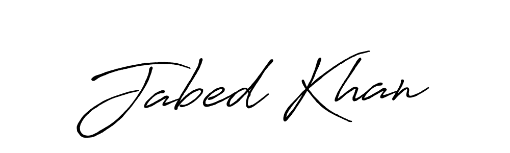 if you are searching for the best signature style for your name Jabed Khan. so please give up your signature search. here we have designed multiple signature styles  using Antro_Vectra_Bolder. Jabed Khan signature style 7 images and pictures png