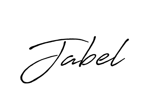 Similarly Antro_Vectra_Bolder is the best handwritten signature design. Signature creator online .You can use it as an online autograph creator for name Jabel. Jabel signature style 7 images and pictures png