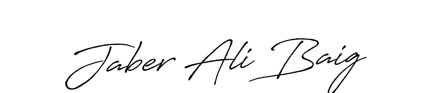 Once you've used our free online signature maker to create your best signature Antro_Vectra_Bolder style, it's time to enjoy all of the benefits that Jaber Ali Baig name signing documents. Jaber Ali Baig signature style 7 images and pictures png