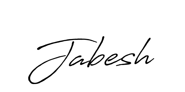 Design your own signature with our free online signature maker. With this signature software, you can create a handwritten (Antro_Vectra_Bolder) signature for name Jabesh. Jabesh signature style 7 images and pictures png