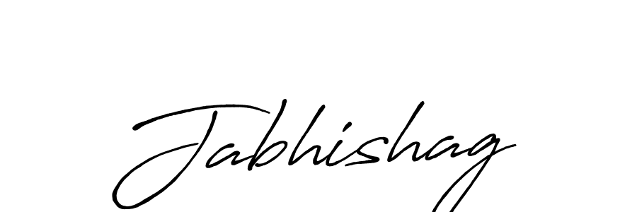How to make Jabhishag name signature. Use Antro_Vectra_Bolder style for creating short signs online. This is the latest handwritten sign. Jabhishag signature style 7 images and pictures png