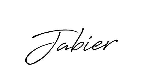 Also we have Jabier name is the best signature style. Create professional handwritten signature collection using Antro_Vectra_Bolder autograph style. Jabier signature style 7 images and pictures png