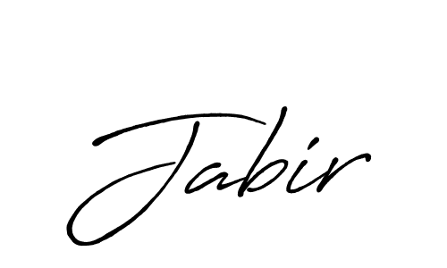 Also we have Jabir name is the best signature style. Create professional handwritten signature collection using Antro_Vectra_Bolder autograph style. Jabir signature style 7 images and pictures png
