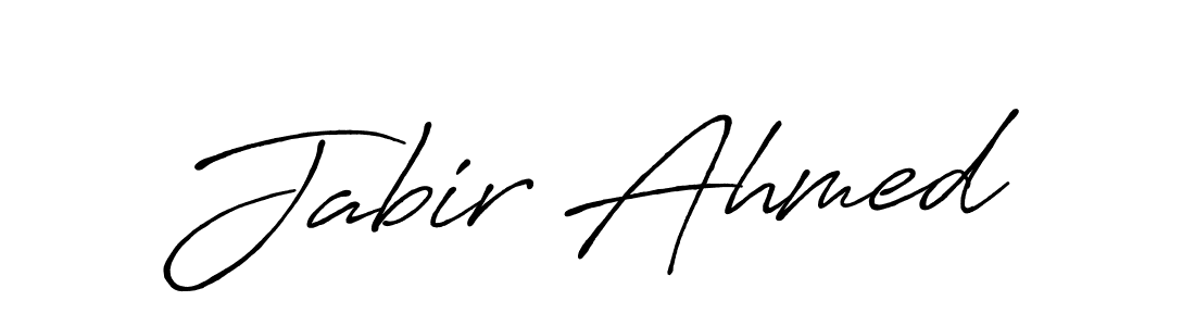 You should practise on your own different ways (Antro_Vectra_Bolder) to write your name (Jabir Ahmed) in signature. don't let someone else do it for you. Jabir Ahmed signature style 7 images and pictures png