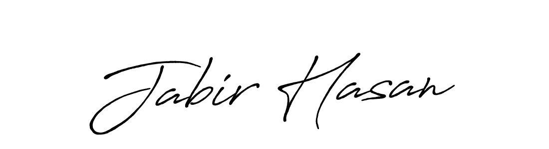 Use a signature maker to create a handwritten signature online. With this signature software, you can design (Antro_Vectra_Bolder) your own signature for name Jabir Hasan. Jabir Hasan signature style 7 images and pictures png