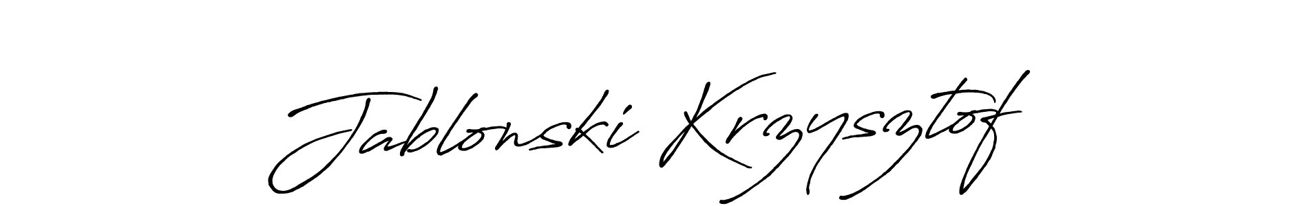 Make a beautiful signature design for name Jablonski Krzysztof. Use this online signature maker to create a handwritten signature for free. Jablonski Krzysztof signature style 7 images and pictures png