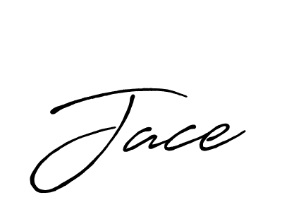 You should practise on your own different ways (Antro_Vectra_Bolder) to write your name (Jace) in signature. don't let someone else do it for you. Jace signature style 7 images and pictures png