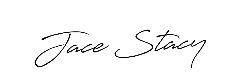 Design your own signature with our free online signature maker. With this signature software, you can create a handwritten (Antro_Vectra_Bolder) signature for name Jace Stacy. Jace Stacy signature style 7 images and pictures png
