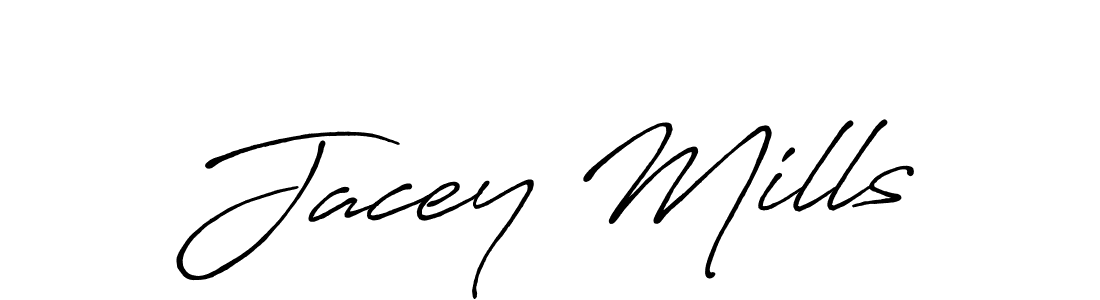 The best way (Antro_Vectra_Bolder) to make a short signature is to pick only two or three words in your name. The name Jacey Mills include a total of six letters. For converting this name. Jacey Mills signature style 7 images and pictures png