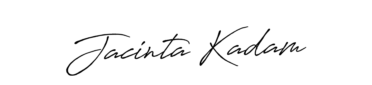 Jacinta Kadam stylish signature style. Best Handwritten Sign (Antro_Vectra_Bolder) for my name. Handwritten Signature Collection Ideas for my name Jacinta Kadam. Jacinta Kadam signature style 7 images and pictures png