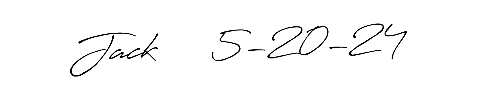 How to make Jack     5-20-24 signature? Antro_Vectra_Bolder is a professional autograph style. Create handwritten signature for Jack     5-20-24 name. Jack     5-20-24 signature style 7 images and pictures png