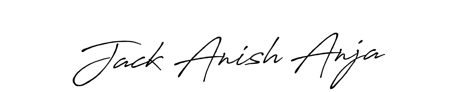 This is the best signature style for the Jack Anish Anja name. Also you like these signature font (Antro_Vectra_Bolder). Mix name signature. Jack Anish Anja signature style 7 images and pictures png