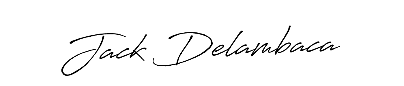 How to make Jack Delambaca signature? Antro_Vectra_Bolder is a professional autograph style. Create handwritten signature for Jack Delambaca name. Jack Delambaca signature style 7 images and pictures png