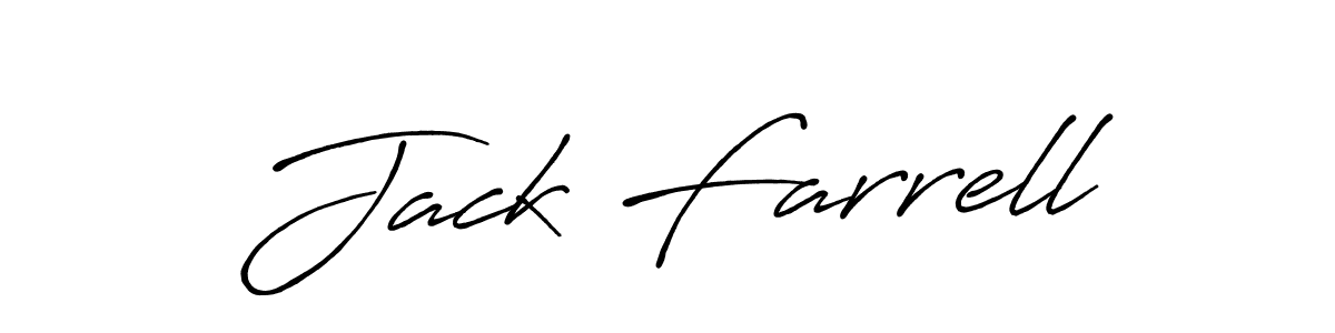 The best way (Antro_Vectra_Bolder) to make a short signature is to pick only two or three words in your name. The name Jack Farrell include a total of six letters. For converting this name. Jack Farrell signature style 7 images and pictures png