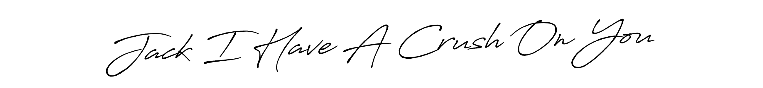 Use a signature maker to create a handwritten signature online. With this signature software, you can design (Antro_Vectra_Bolder) your own signature for name Jack I Have A Crush On You. Jack I Have A Crush On You signature style 7 images and pictures png