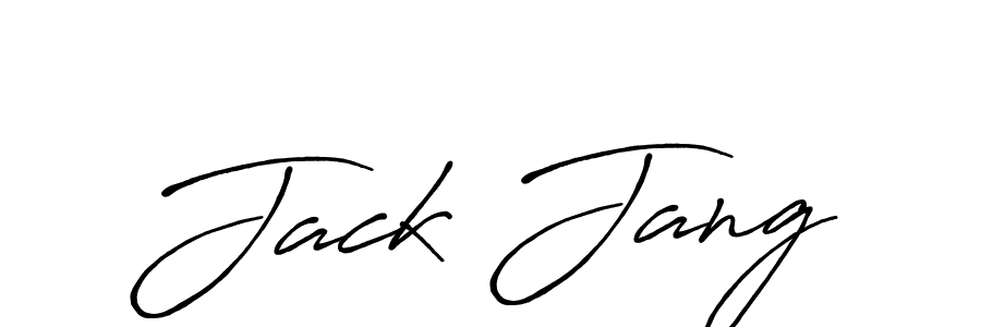 Jack Jang stylish signature style. Best Handwritten Sign (Antro_Vectra_Bolder) for my name. Handwritten Signature Collection Ideas for my name Jack Jang. Jack Jang signature style 7 images and pictures png